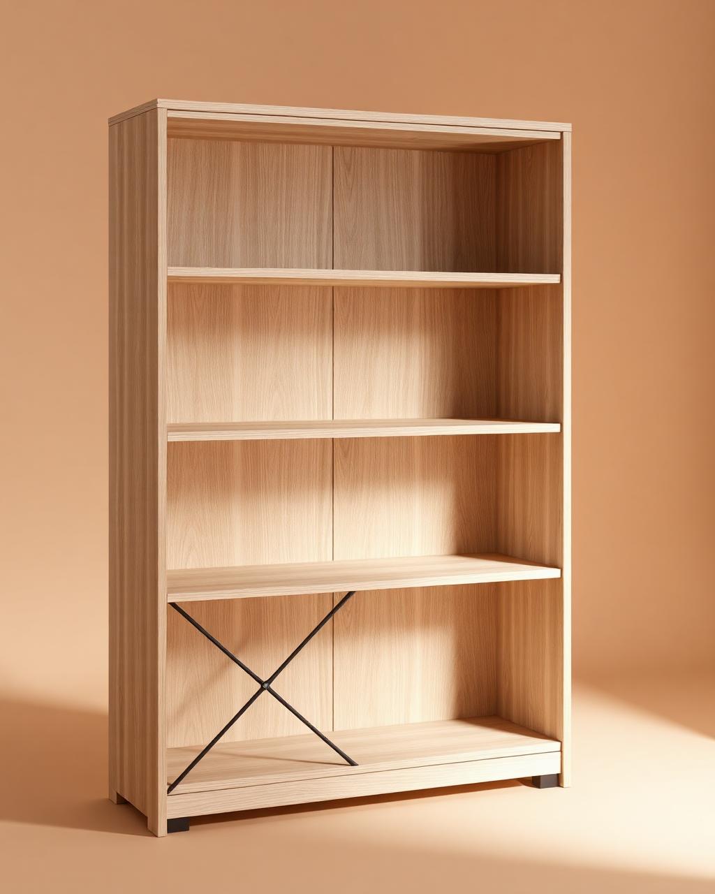 Pakka KD Bookcase, KD / Flat-Pack manufactured and exported by D' Emporio Global, Gujarat, India